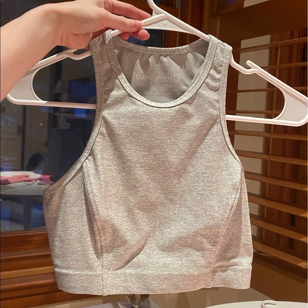 Outdoor voices Athena crop tank